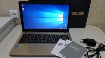 Asus Vivobook X540UB-DM657T Laptop (Silver) - Intel Core i7-8550U,12GB RAM,1000GB HDD, 2GB VGA-MX110, 15.6-Inch, Windows 10, Eng-Arb-KB