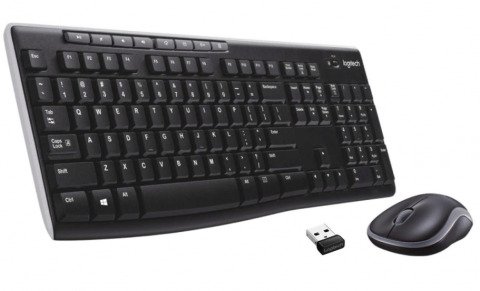 Logitech Wireless Combo Mk270 With Keyboard And Mouse