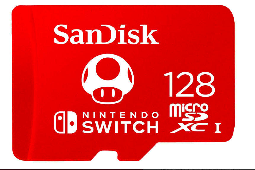 SanDisk 128GB MicroSDXC UHS-I Memory Card