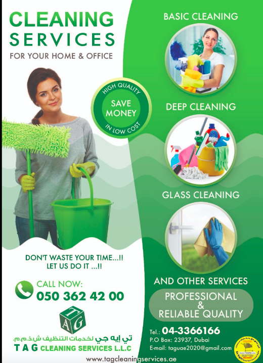 TAG cleaning services
