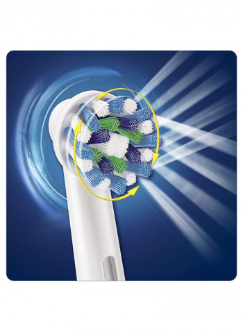 Health Center Oxyjet Cleaning System With Pro 2000 Electric Toothbrush White/Blue