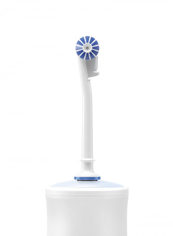 Waterflosser 4 Portable Irrigator Power Toothbrush White