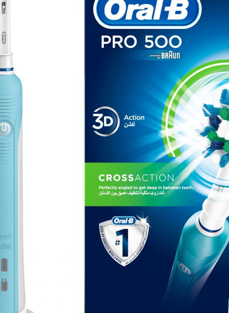 Crossaction Electric Rechargeable Toothbrush Multicolour