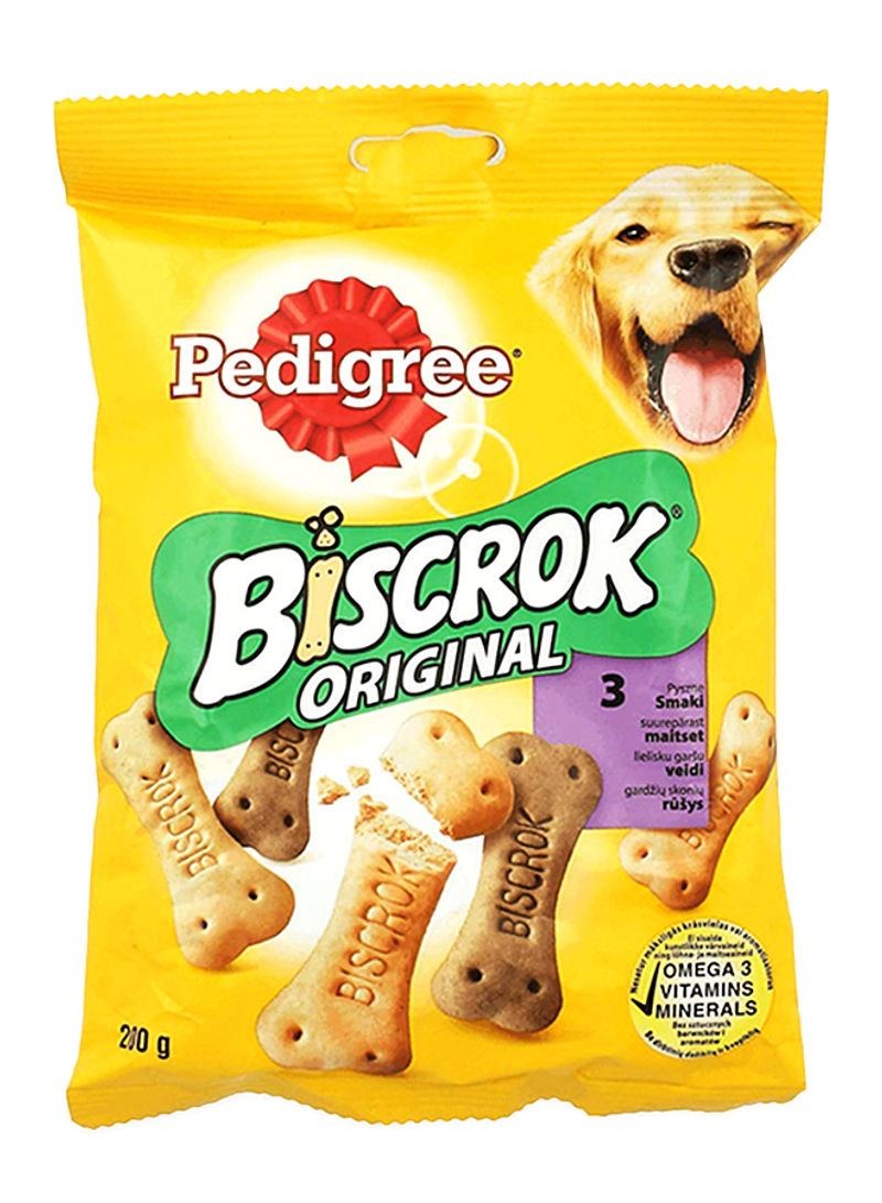 Biscrok Gravy Bones DogTreats 200g Pack of 22
