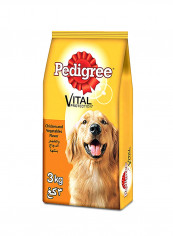 Chicken And Vegetables Dry Dog Food Adult 3kg Pack of 4 تقييمات Chicken And Vegetables Dry Dog Food Adult 3kg Pack of 4