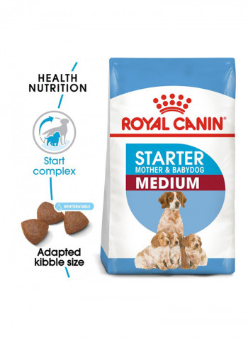 Medium Starter Mother And BabyDog Dry Food 4kg Multicolour