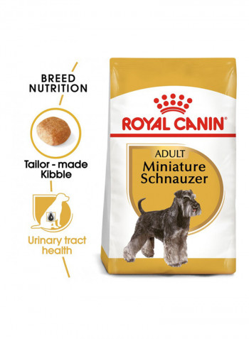 Adult Miniature Schnauzer Dry Dog Food 3kg