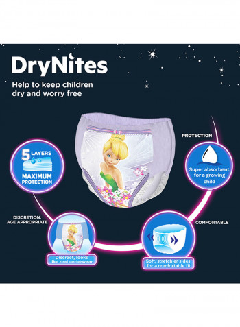 Drynites Pyjama Pants, Age 3-5 Years, Girl, 17-30 kg, 64 Bed Wetting Pants