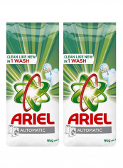 Pack Of 2 Original Scent Detergent Powder 2 x 9kg