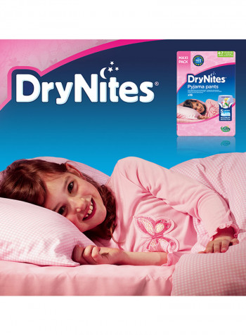 Drynites Pyjama Pants, Age 4-7 Years, Girl, 17-30 kg, 64 Bed Wetting Pants