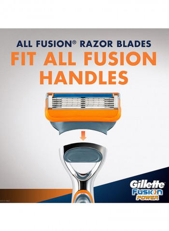 Fusion Power Men’s Razor Blades, 8 Refills