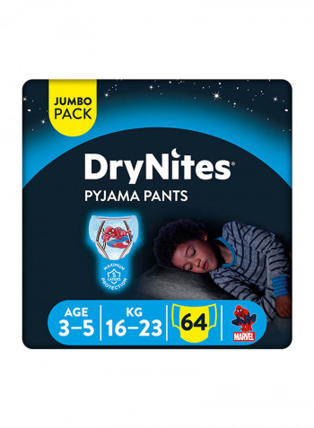 DryNites Pyjama Pants, 64 Count