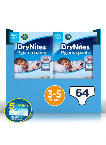 DryNites Pyjama Pants, 64 Count