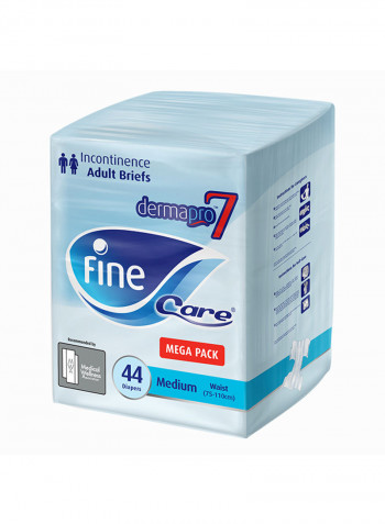 Incontinence Adult Briefs, 44 Diapers