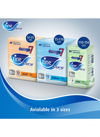 Incontinence Adult Briefs, 44 Diapers