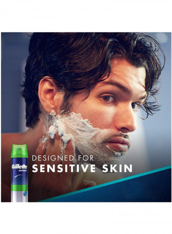 Pack Of 6 Series Sensitive Shaving Gel 200ml