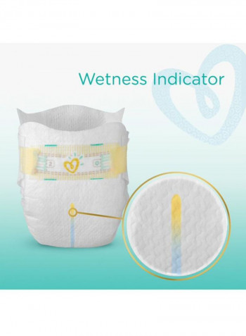 Premium Care Diapers, Size 1, 2-5 kg, Mega Box, 168 Count