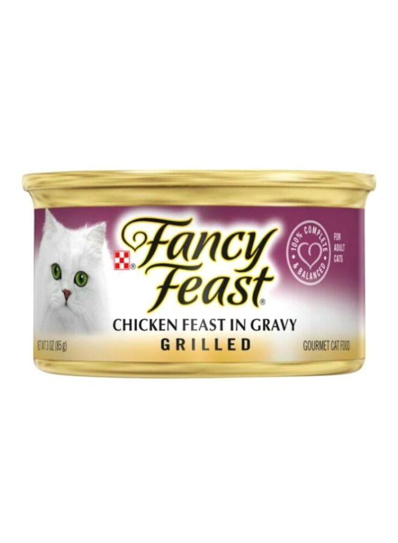 Fancy Feast Grilled Chicken Food Pack Of 24 85g
