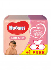 Soft Skin Baby Wipes 12 Packs x 56 WIpes, 672 Count