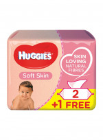 Soft Skin Baby Wipes 12 Packs x 56 WIpes, 672 Count