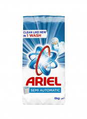 Pack Of 2 Semi Automatic Detergent Washing Powder 6kg
