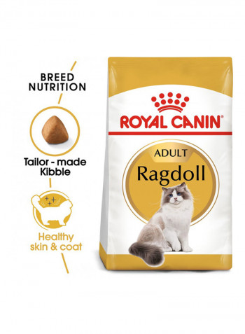 Ragdoll Adult Cat Food 2kg Brown