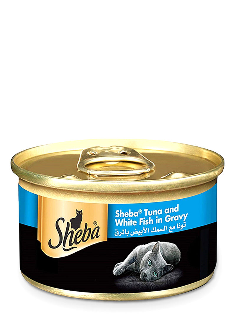 Tuna And White Fish In Gravy 85g Pack of 24