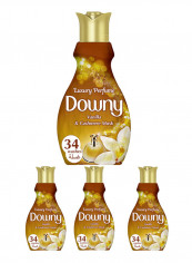 Vanilla And Cashmere Musk Luxury Perfume Fabric Softener 1.38L Pack Of 4