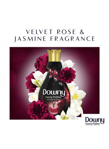 Velvet Rose And Jasmine Luxury Perfume Fabric Softener 1.38L Pack of 4