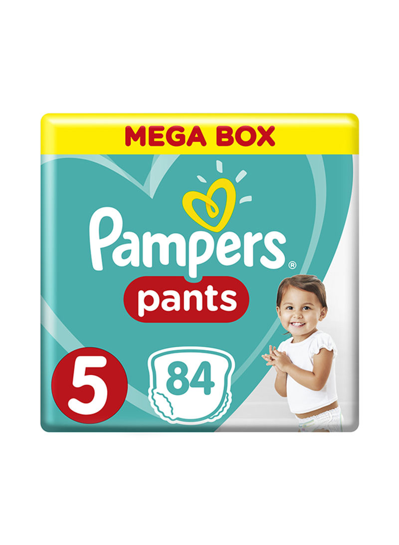 Pants Diapers, Size 5, Junior, 12-18 kg, Mega Box, 84 Count