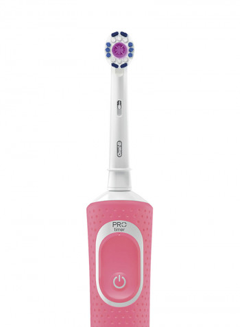 Vitality Electric Rechargeable Toothbrush Pink