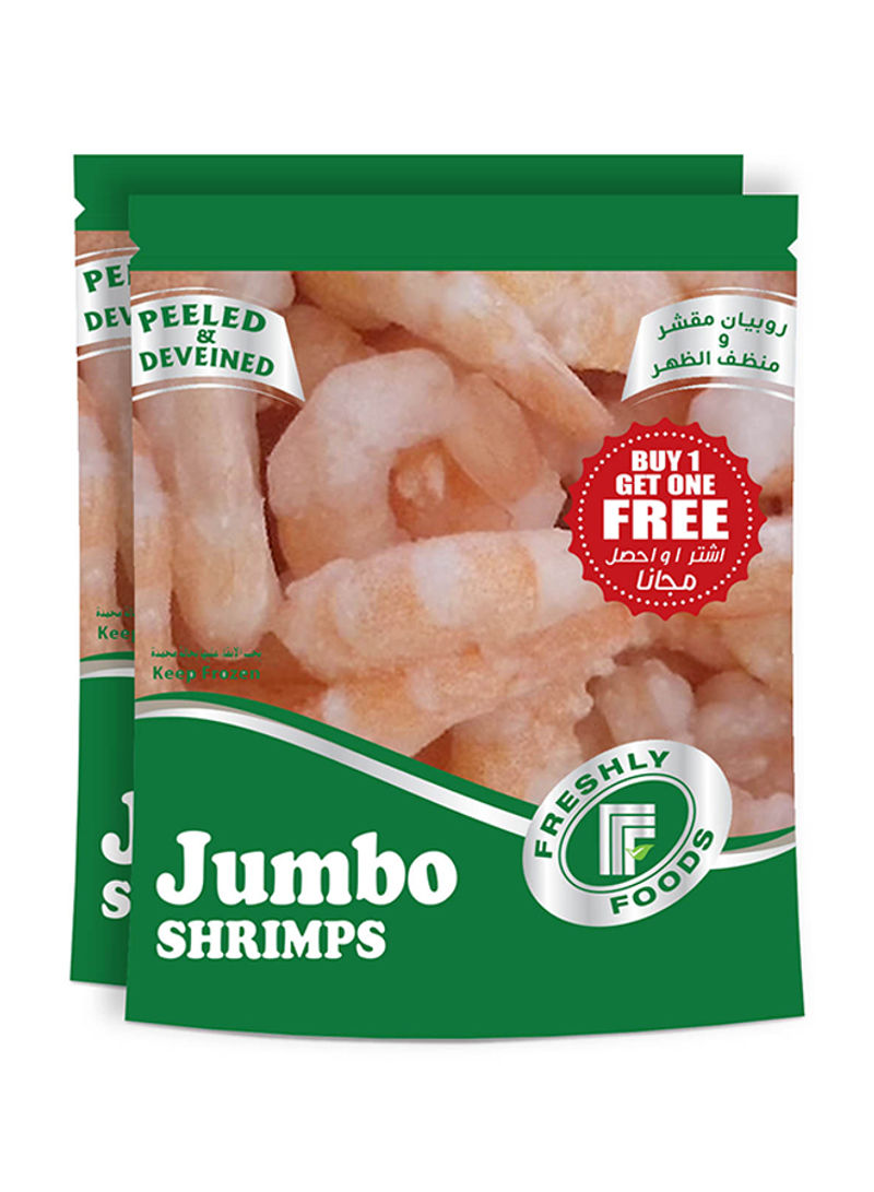 Freshly Jumbo Shrimps 800g Pack of 2