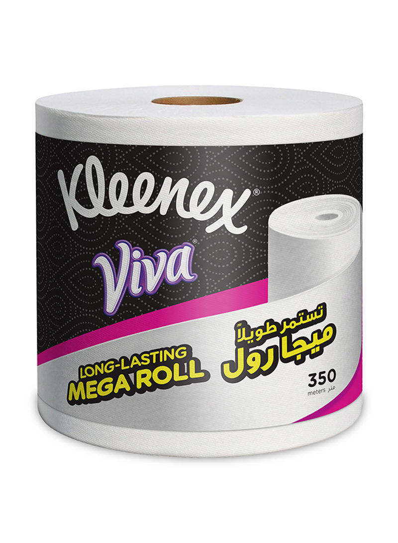 Viva Maxi, House Hold Tissue 350 Meter Maxi Rolls Pack Of 6 White