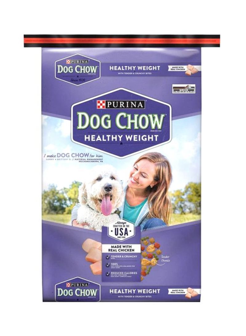Dog Chow Healthy Weight Dry Food Brown 7.48kg