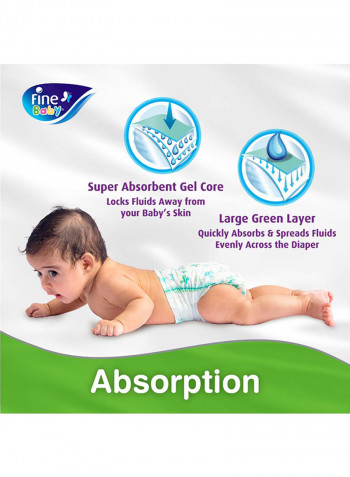 Baby Diapers, DoubleLock Technology , Size 2, Small 3-6kg, Jumbo Pack. 204 Diaper Count