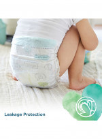 Pampers Pure Protection Diapers, Size 3, 6-10kg, Pack Of 2, 62 Diapers