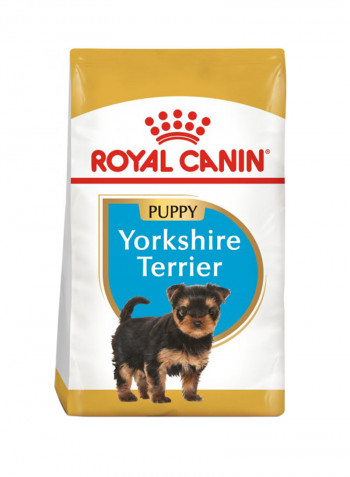 Yorkshire Terrier Puppy Dry Dog Food 1.5kg Brown