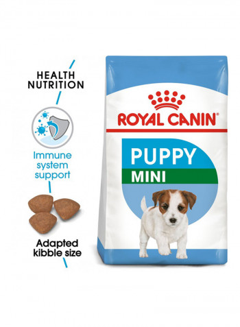 Mini Puppy Dry Dog Food 2kg Multicolour