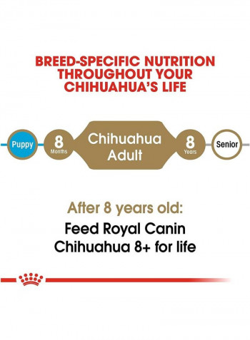 Adult Chihuahua Dry Food Brown