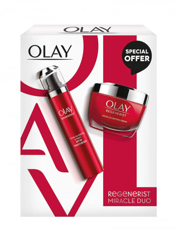 Regenerist Micro-sculpting Cream With SPF30 With Moisturizer 50ml Pack of 2
