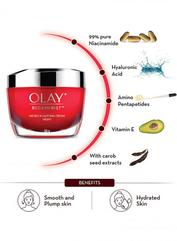 Regenerist Micro-sculpting Cream With SPF30 With Moisturizer 50ml Pack of 2