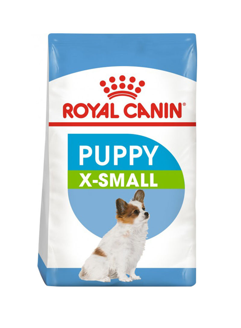X-Small Puppy Dry Dog Food 1.5kg Multicolour