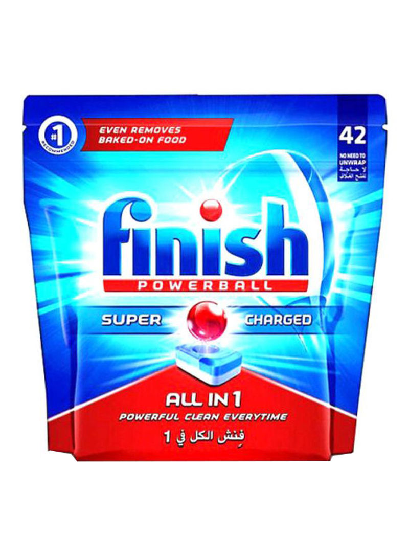 All In One Powerball Dishwasher Detergent Tablets 1kg
