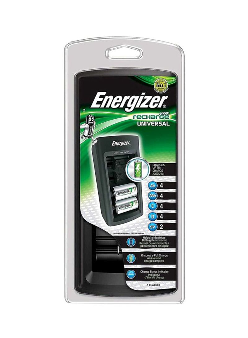 Universal Battery Charger Black