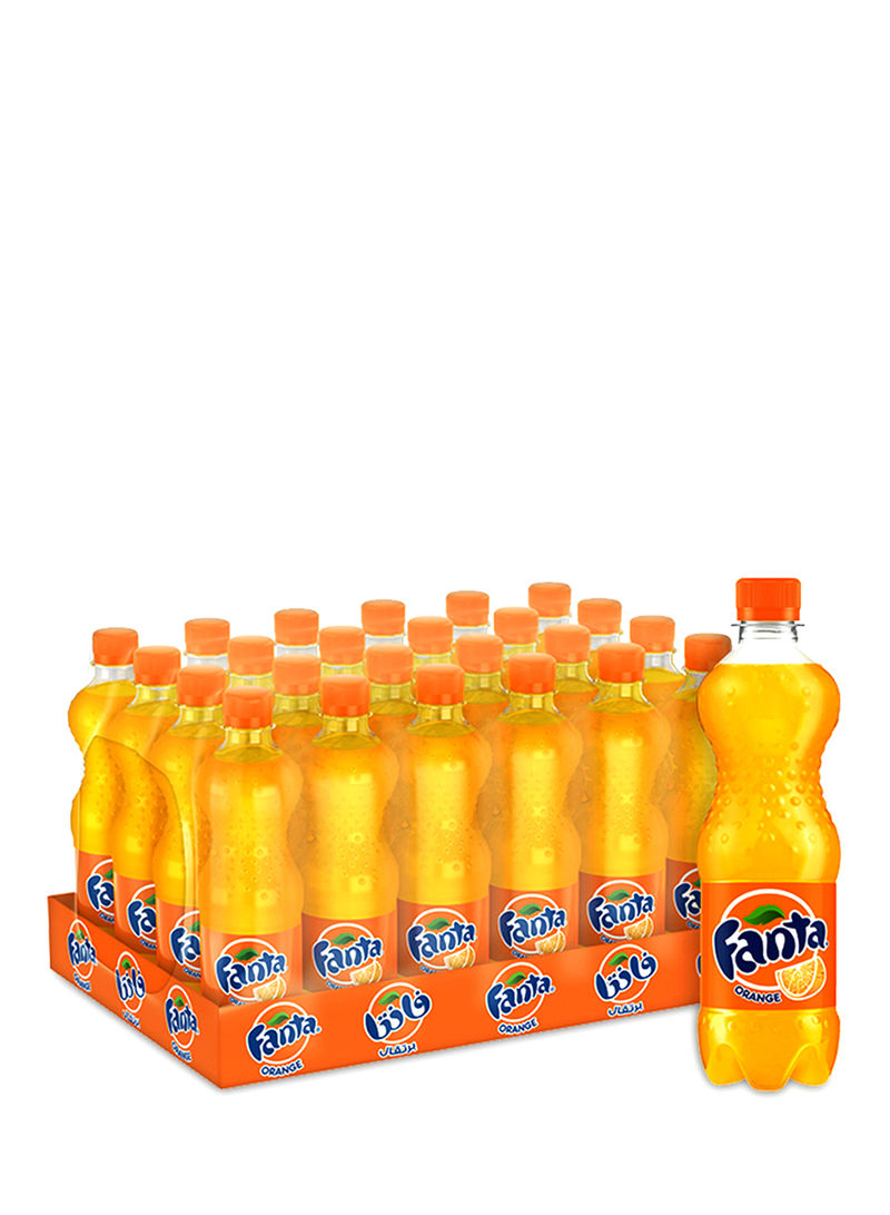 Orange Carbonated Soft Drink Pet Bottle 500ml Pack Of 24