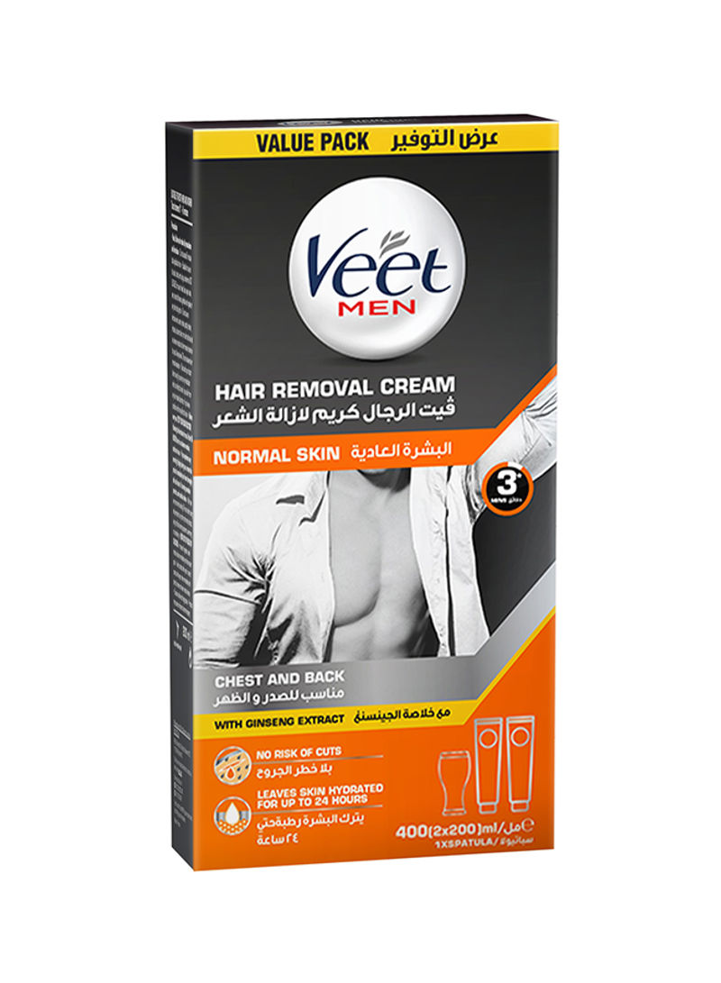Hair Removal Cream With Ginseng Normal Skin For Men 400ml