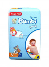 Baby Diapers Mega Pack Size 5, X-Large, 12-22 Kg, 74 Count, Save 15%