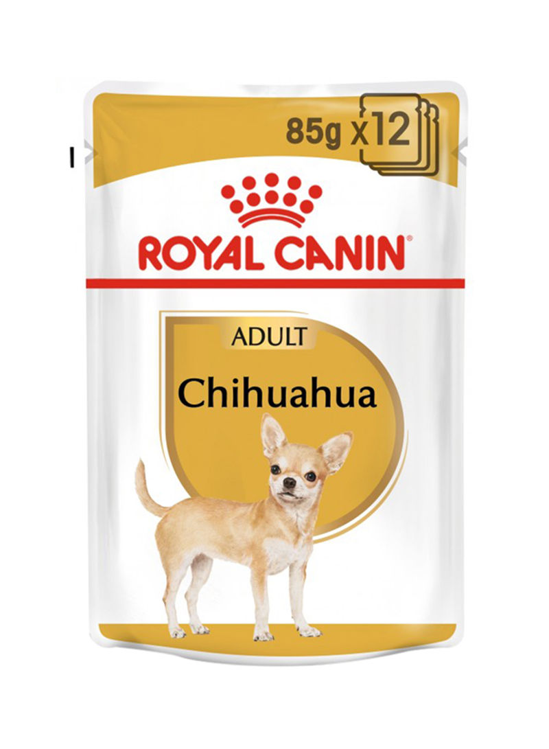 Adult Chihuahua Wet Dog Food 85g 12Pouch