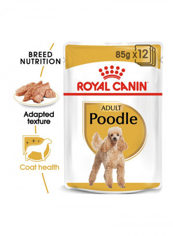 Adult Poodle Wet Food 85g 12 Pouch