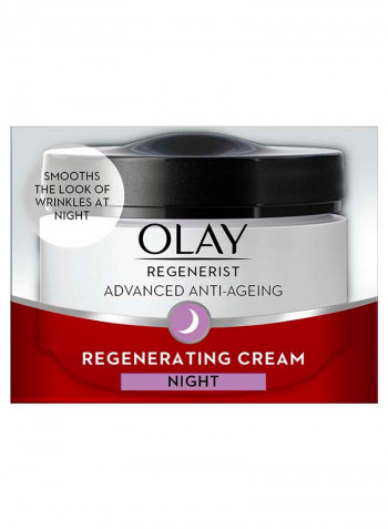 Face Moisturizer Regenerist Regenerating, Hydrating and Anti-Aging Night Cream 50g